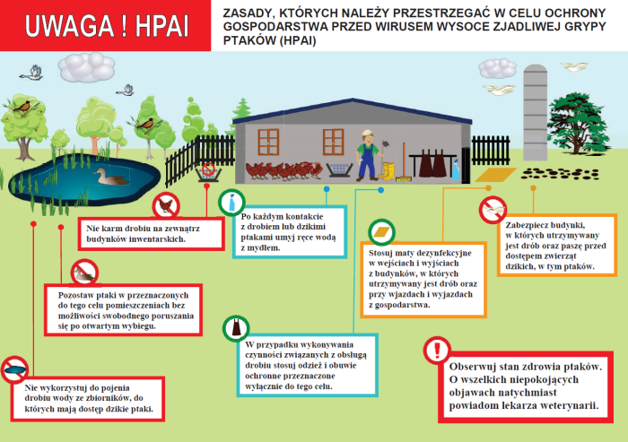 W związku z zagrożeniem występowania u drobiu utrzymywanego na terenie powiatu rawskiego chorób zwalczanych z urzędu...