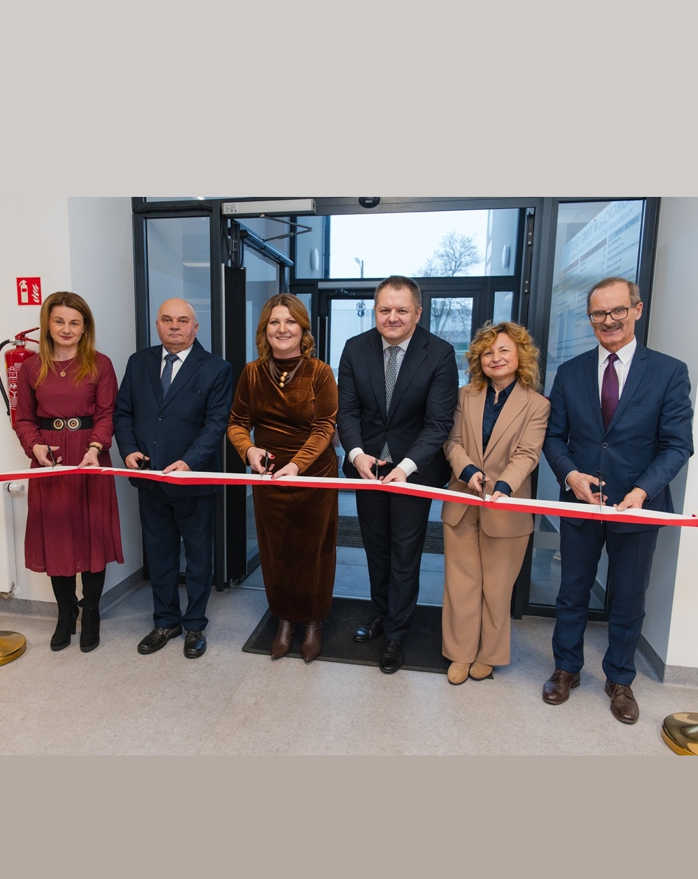 Uroczyste otwarcie nowego budynku Urzędu Gminy oraz Gminnego Ośrodka Pomocy Społecznej w Sadkowicach